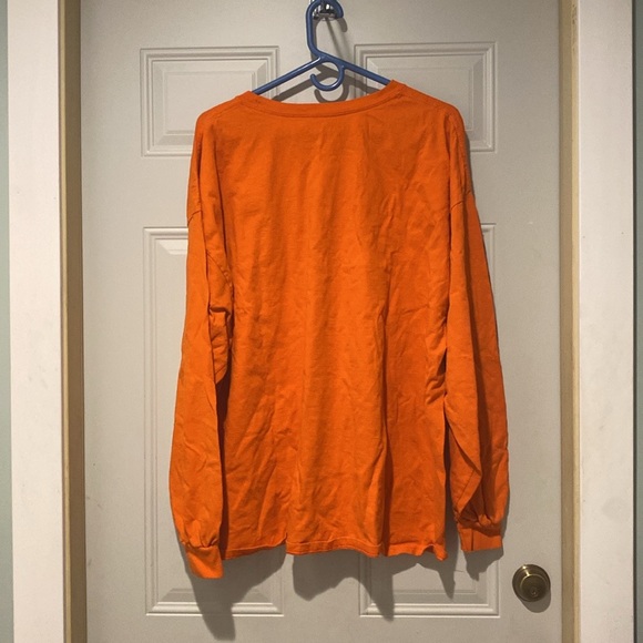 Faded Moon Orange Long Sleeve Size 3XL - Picture 2 of 3